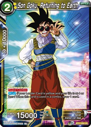 Son Goku, Returning to Earth (BT17-094) [Ultimate Squad] | Good Games Adelaide SA
