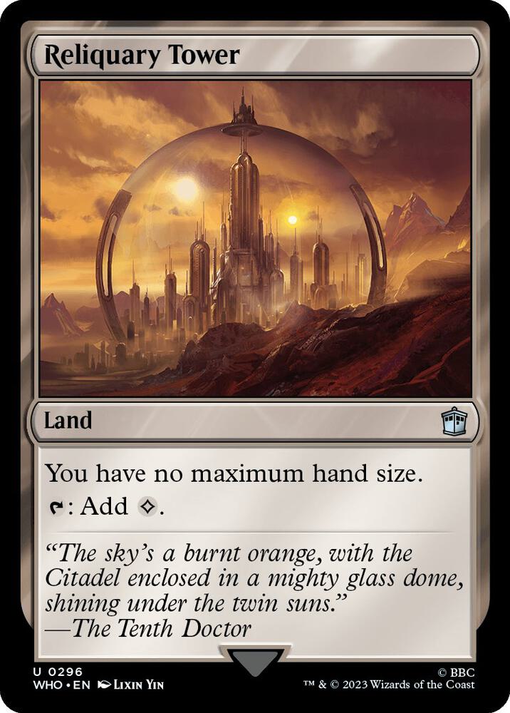 Reliquary Tower 296 (Universes Beyond: Doctor Who)  | Good Games Adelaide SA