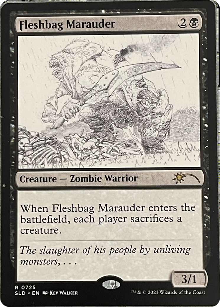 Fleshbag Marauder (Sketch Showcase) [Secret Lair Drop Series] | Good Games Adelaide SA