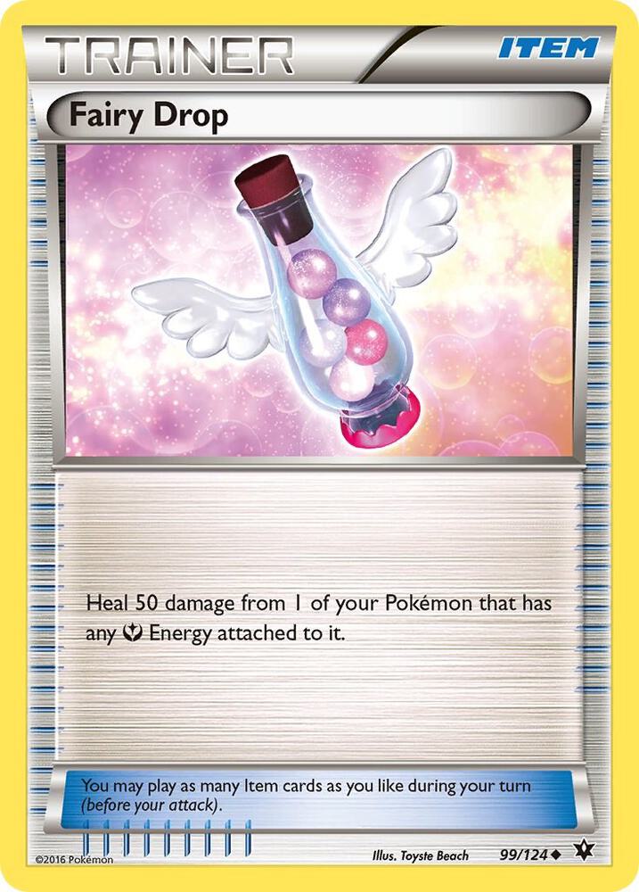 Fairy Drop 99/124 (XY - Fates Collide)  | Good Games Adelaide SA