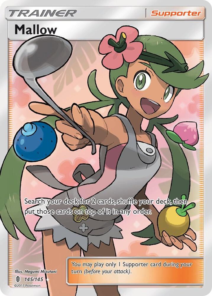Mallow Full Art 145/145 (SM - Guardians Rising)  - Holofoil | Good Games Adelaide SA