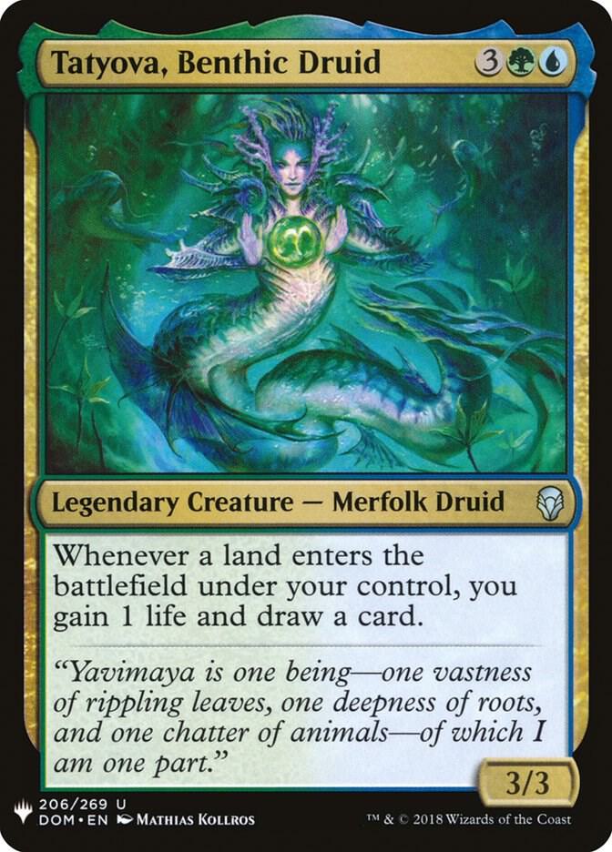 Tatyova Benthic Druid 206 (The List Reprints)  | Good Games Adelaide SA