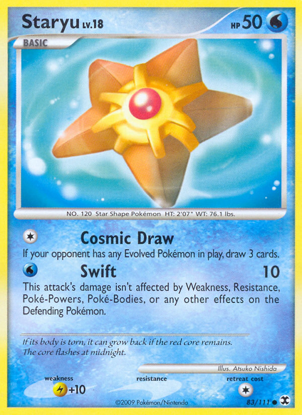 Staryu (83/111) [Platinum: Rising Rivals] | Good Games Adelaide SA