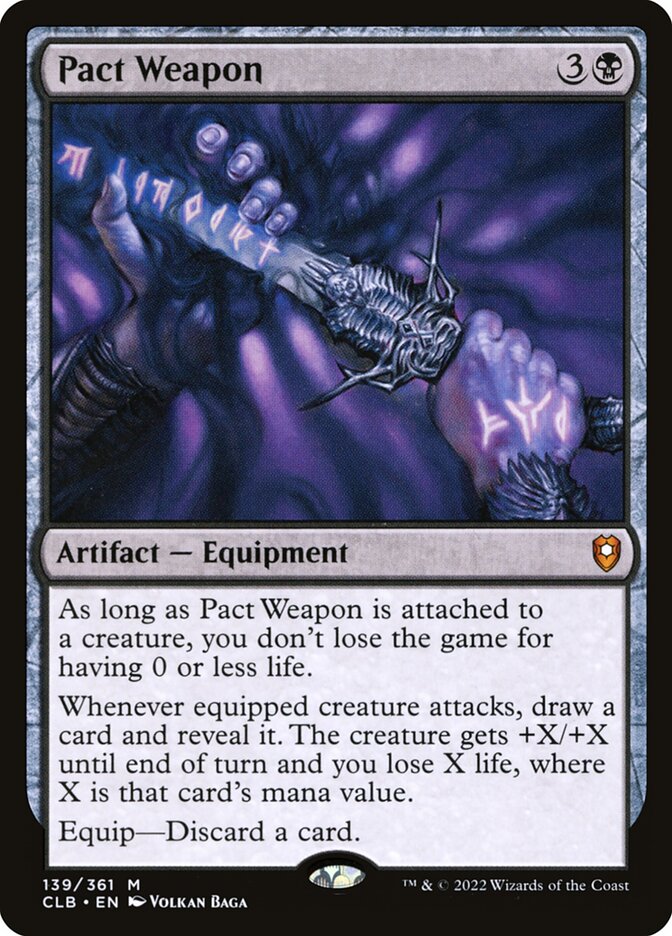 Pact Weapon 139 (Commander Legends: Battle for Baldur's Gate)  | Good Games Adelaide SA