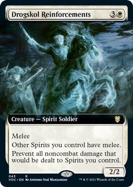 Drogskol Reinforcements Extended Art 43 (Commander: Innistrad: Crimson Vow)  | Good Games Adelaide SA