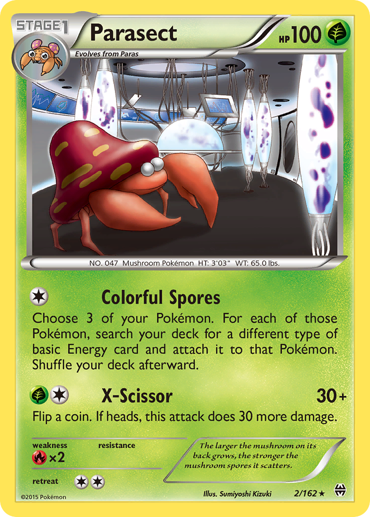 Parasect (2/162) [XY: BREAKthrough] | Good Games Adelaide SA