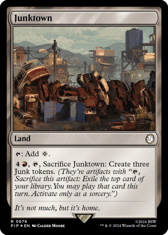Junktown Surge Foil 678 (Universes Beyond: Fallout)  - Foil | Good Games Adelaide SA