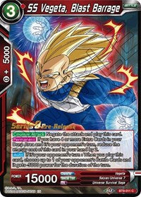 SS Vegeta, Blast Barrage (Universal Onslaught) [BT9-011] | Good Games Adelaide SA