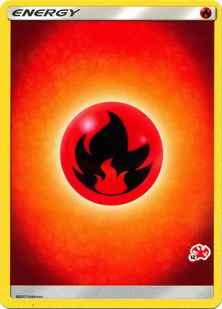 Fire Energy (Charizard Stamp #12) [Battle Academy 2020] | Good Games Adelaide SA