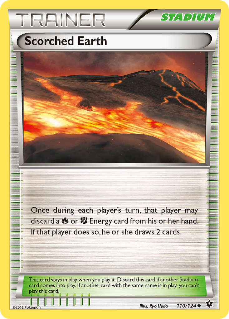 Scorched Earth (110/124) [XY: Fates Collide] | Good Games Adelaide SA