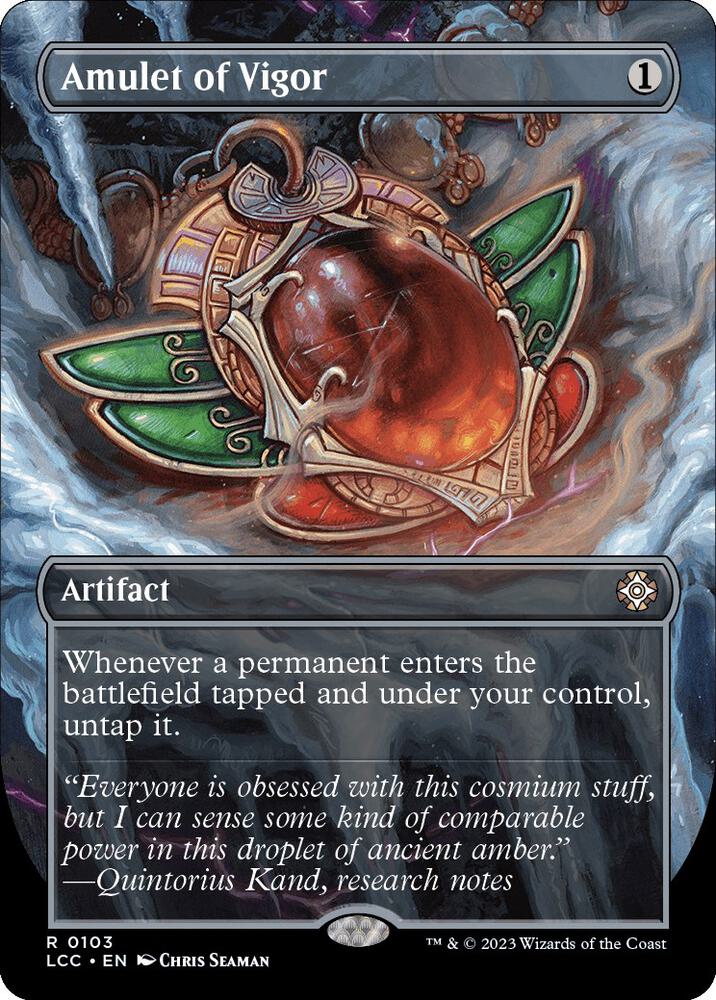 Amulet of Vigor 103 (Commander: The Lost Caverns of Ixalan)  | Good Games Adelaide SA