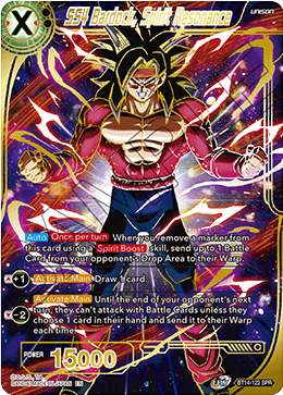 SS4 Bardock, Spirit Resonance (SPR) (BT14-122) [Cross Spirits] | Good Games Adelaide SA