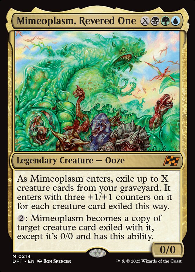 Mimeoplasm, Revered One 214 (Aetherdrift)  - Foil | Good Games Adelaide SA