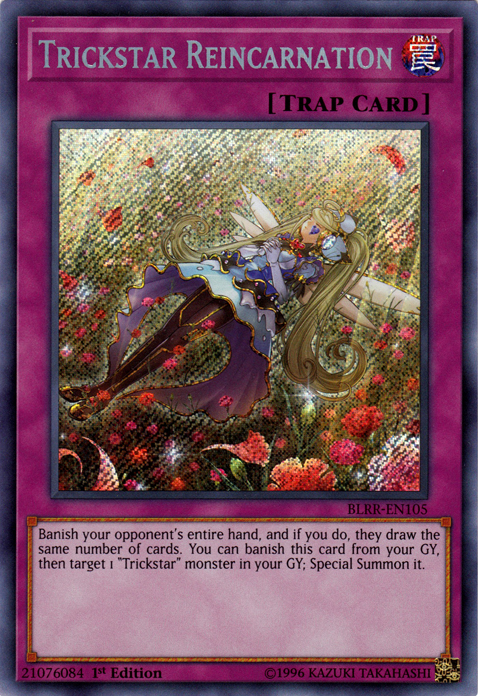 Trickstar Reincarnation [BLRR-EN105] Secret Rare | Good Games Adelaide SA
