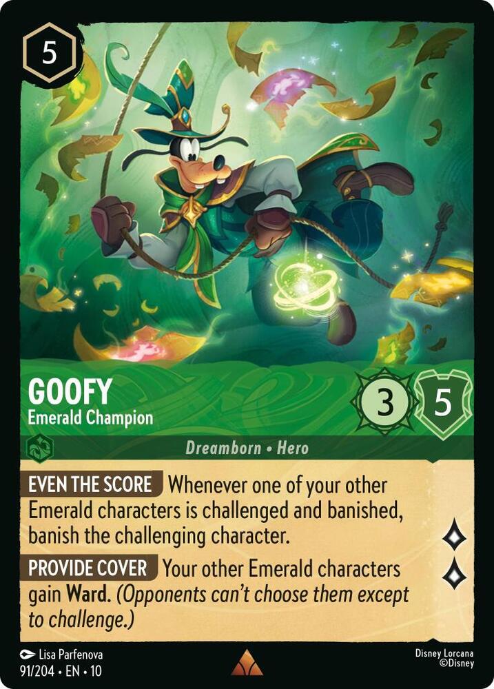 Goofy Emerald Champion 91/204 (Whispers in the Well)  | Good Games Adelaide SA