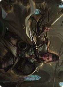 Shanna Purifying Blade Art Card 55 81 55 (Art Series: Dominaria United)  | Good Games Adelaide SA