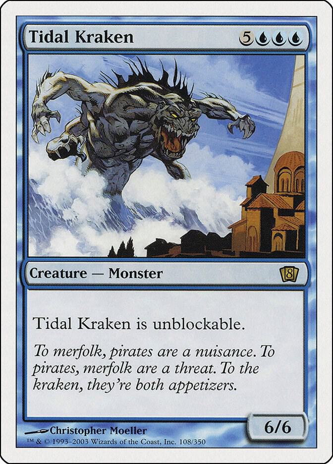 Tidal Kraken 108 (8th Edition)  - Foil | Good Games Adelaide SA