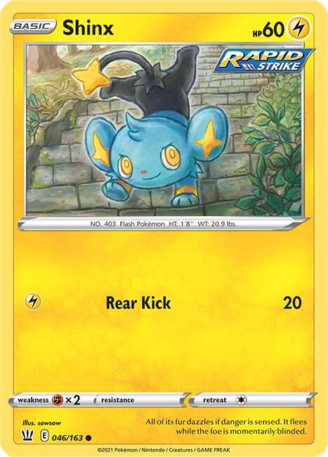 Shinx 046/163 (SWSH05: Battle Styles)  | Good Games Adelaide SA