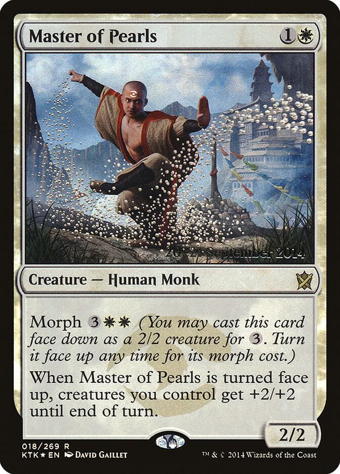 Master of Pearls 18 (Prerelease Cards)  - Foil | Good Games Adelaide SA