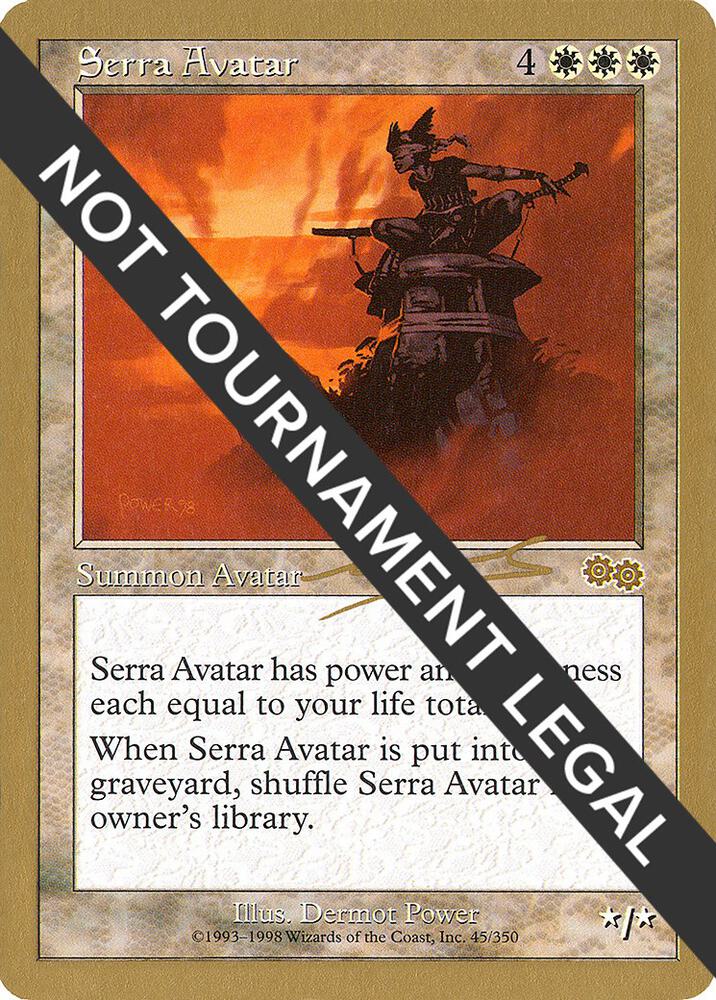Serra Avatar 2000 Nicolas Labarre USG  (World Championship Decks)  | Good Games Adelaide SA