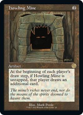 Howling Mine 20 (The Brothers' War: Retro Frame Artifacts)  - Foil | Good Games Adelaide SA