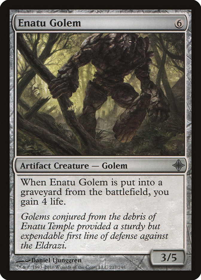 Enatu Golem 217 (Rise of the Eldrazi)  - Foil | Good Games Adelaide SA