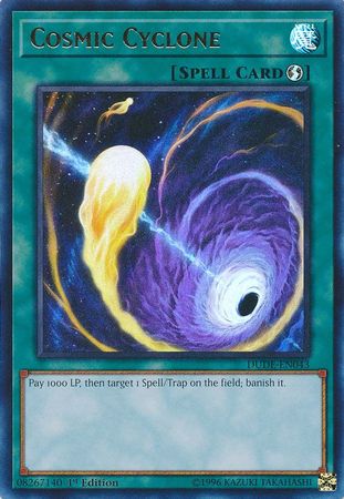 Cosmic Cyclone [DUDE-EN043] Ultra Rare | Good Games Adelaide SA