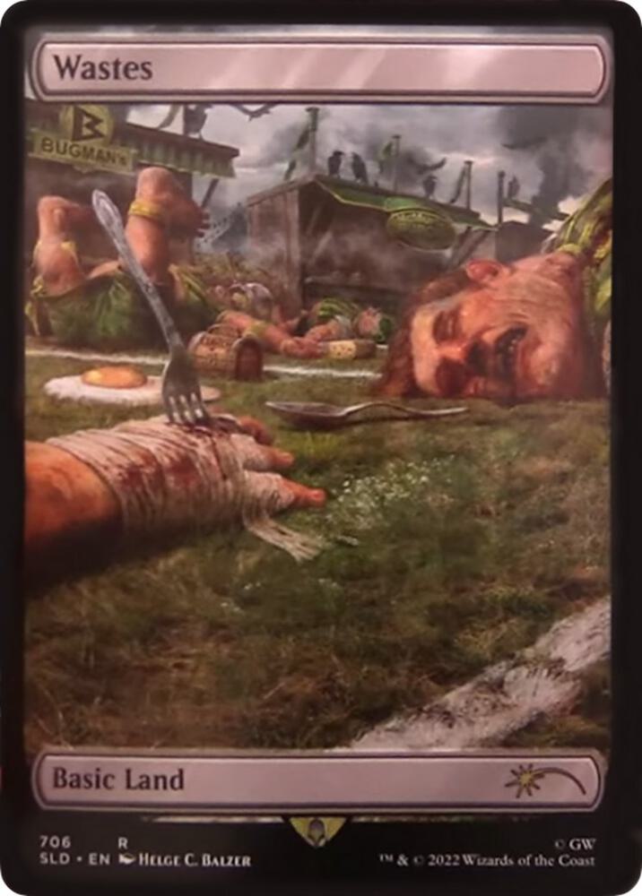 Wastes 706 Full Art 706 (Secret Lair Drop Series)  | Good Games Adelaide SA