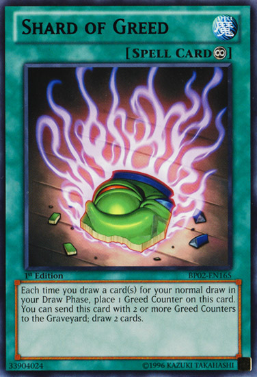 Shard of Greed [BP02-EN165] Mosaic Rare | Good Games Adelaide SA