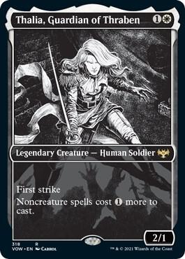 Thalia Guardian of Thraben Showcase 318 (Innistrad: Crimson Vow)  | Good Games Adelaide SA