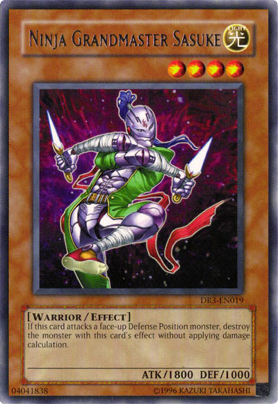 Ninja Grandmaster Sasuke [DR3-EN019] Rare | Good Games Adelaide SA