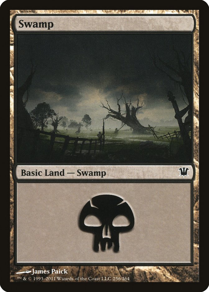 Swamp (256) [Innistrad] | Good Games Adelaide SA