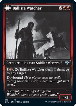 Ballista Watcher 410 (Innistrad: Double Feature)  - Foil | Good Games Adelaide SA