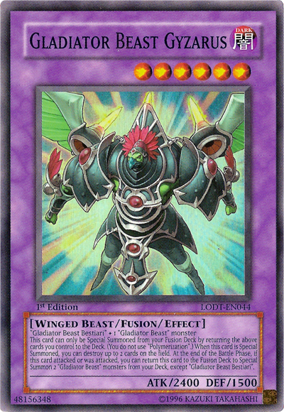 Gladiator Beast Gyzarus [LODT-EN044] Super Rare | Good Games Adelaide SA