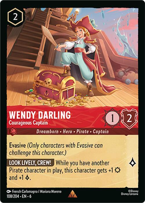 Wendy Darling Courageous Captain 108/204 (Azurite Sea)  | Good Games Adelaide SA