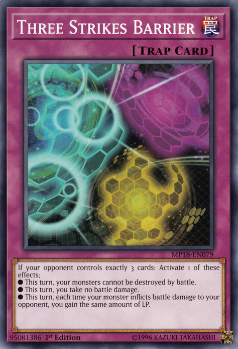 Three Strikes Barrier [MP18-EN079] Common | Good Games Adelaide SA
