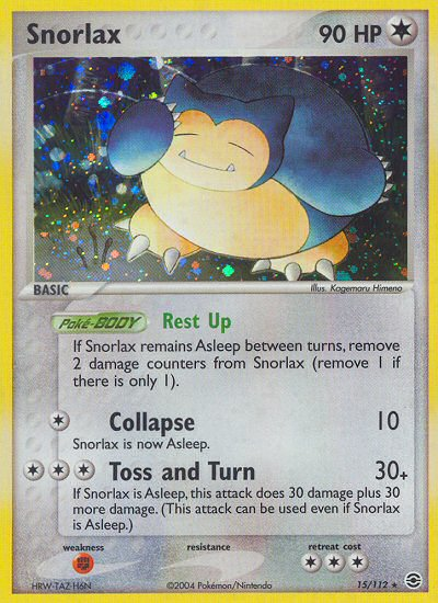 Snorlax (15/112) [EX: FireRed & LeafGreen] | Good Games Adelaide SA