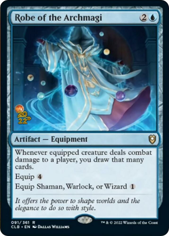 Robe of the Archmagi 91 (Prerelease Cards)  - Foil | Good Games Adelaide SA
