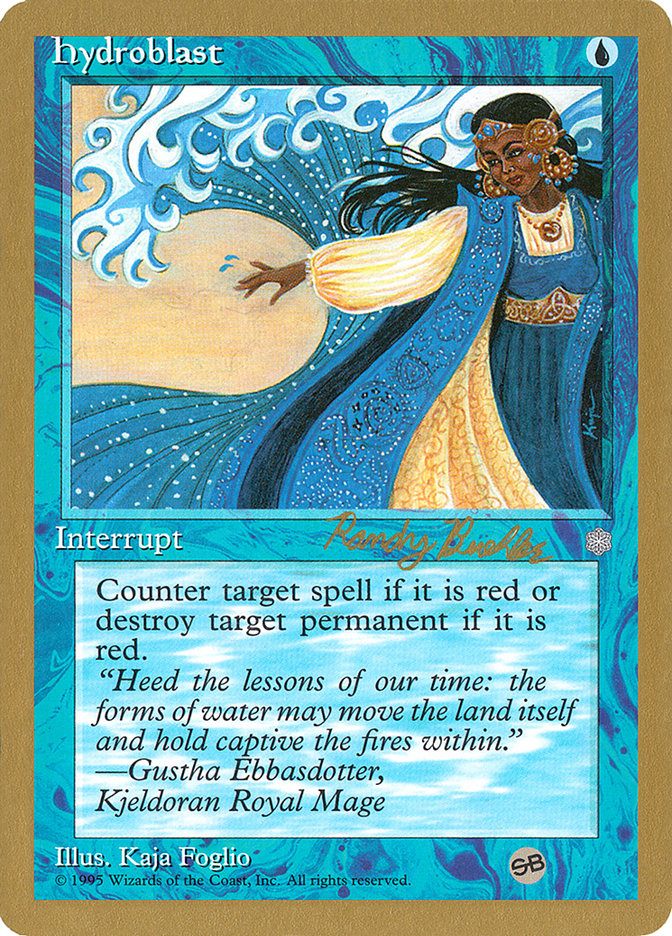 Hydroblast (Randy Buehler) (SB) [World Championship Decks 1998] | Good Games Adelaide SA