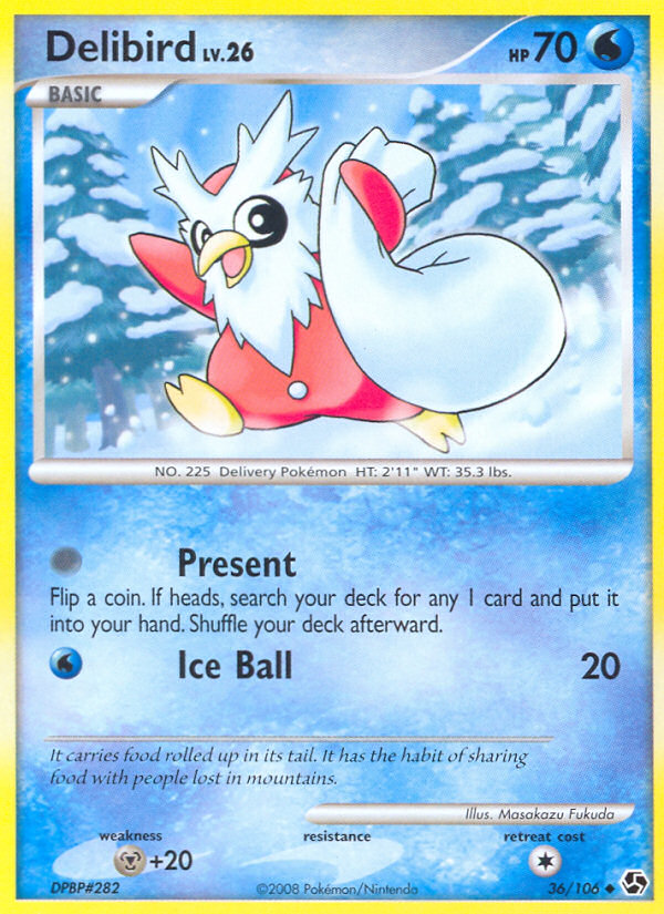 Delibird (36/106) [Diamond & Pearl: Great Encounters] | Good Games Adelaide SA