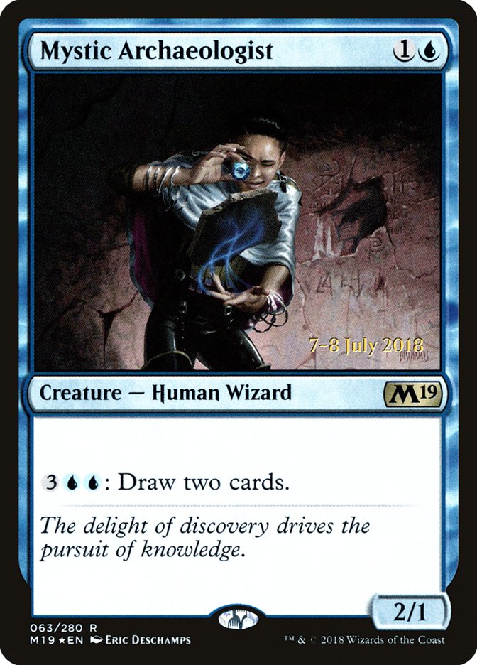 Mystic Archaeologist [Core Set 2019 Promos] | Good Games Adelaide SA