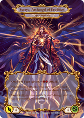 Figment of Erudition // Suraya, Archangel of Erudition (Marvel) [DTD005] (Dusk Till Dawn)  Cold Foil | Good Games Adelaide SA