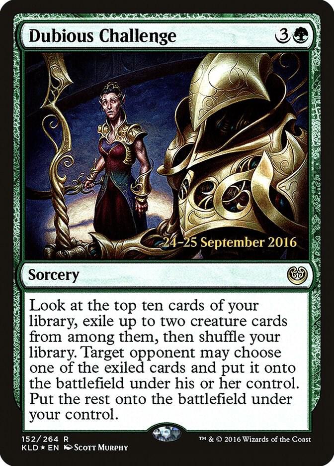Dubious Challenge 152 (Prerelease Cards)  - Foil | Good Games Adelaide SA