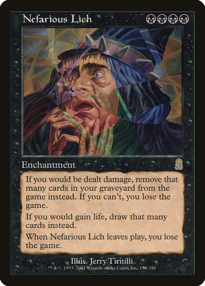 Nefarious Lich 153 (Odyssey)  - Foil | Good Games Adelaide SA