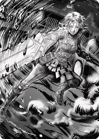 Nahiri, the Unforgiving 2 Art Card [Phyrexia: All Will Be One Art Series] | Good Games Adelaide SA