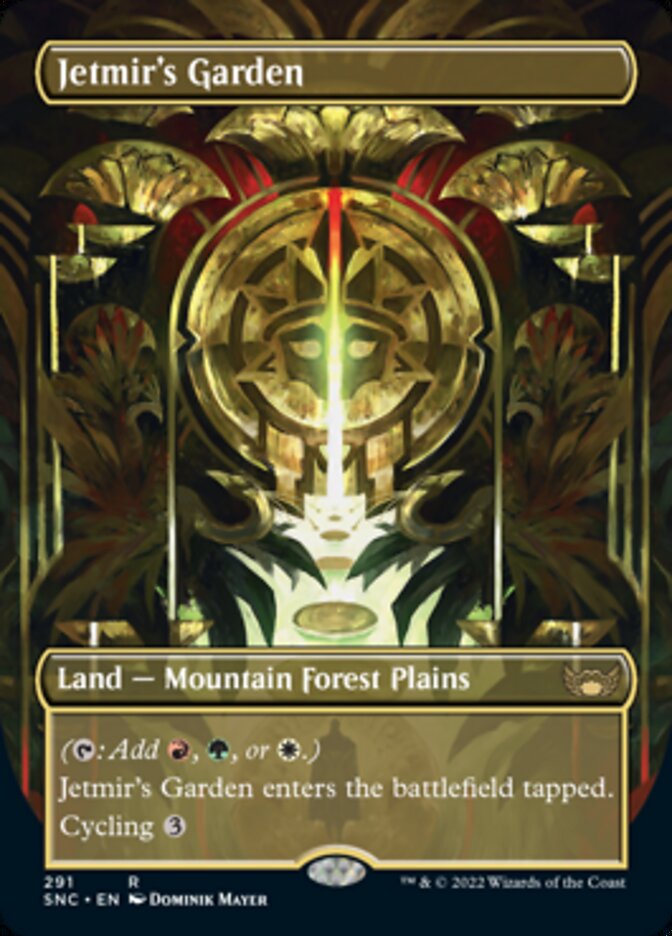Jetmir's Garden (Borderless Alternate Art) [Streets of New Capenna] | Good Games Adelaide SA