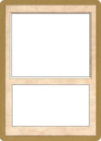 2002 World Championship Blank Card [World Championship Decks 2002] | Good Games Adelaide SA
