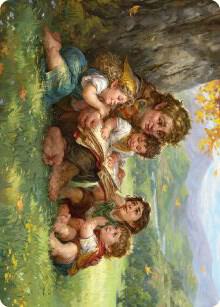 Samwise Gamgee Art Card 19 81 19 (Art Series: Universes Beyond: The Lord of the Rings: Tales of Middle-earth)  | Good Games Adelaide SA
