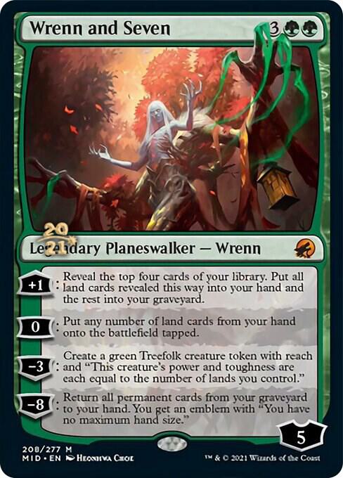 Wrenn and Seven 208 (Prerelease Cards)  - Foil | Good Games Adelaide SA