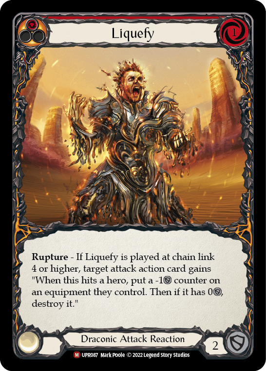 Liquefy [UPR087] (Uprising)  Rainbow Foil | Good Games Adelaide SA